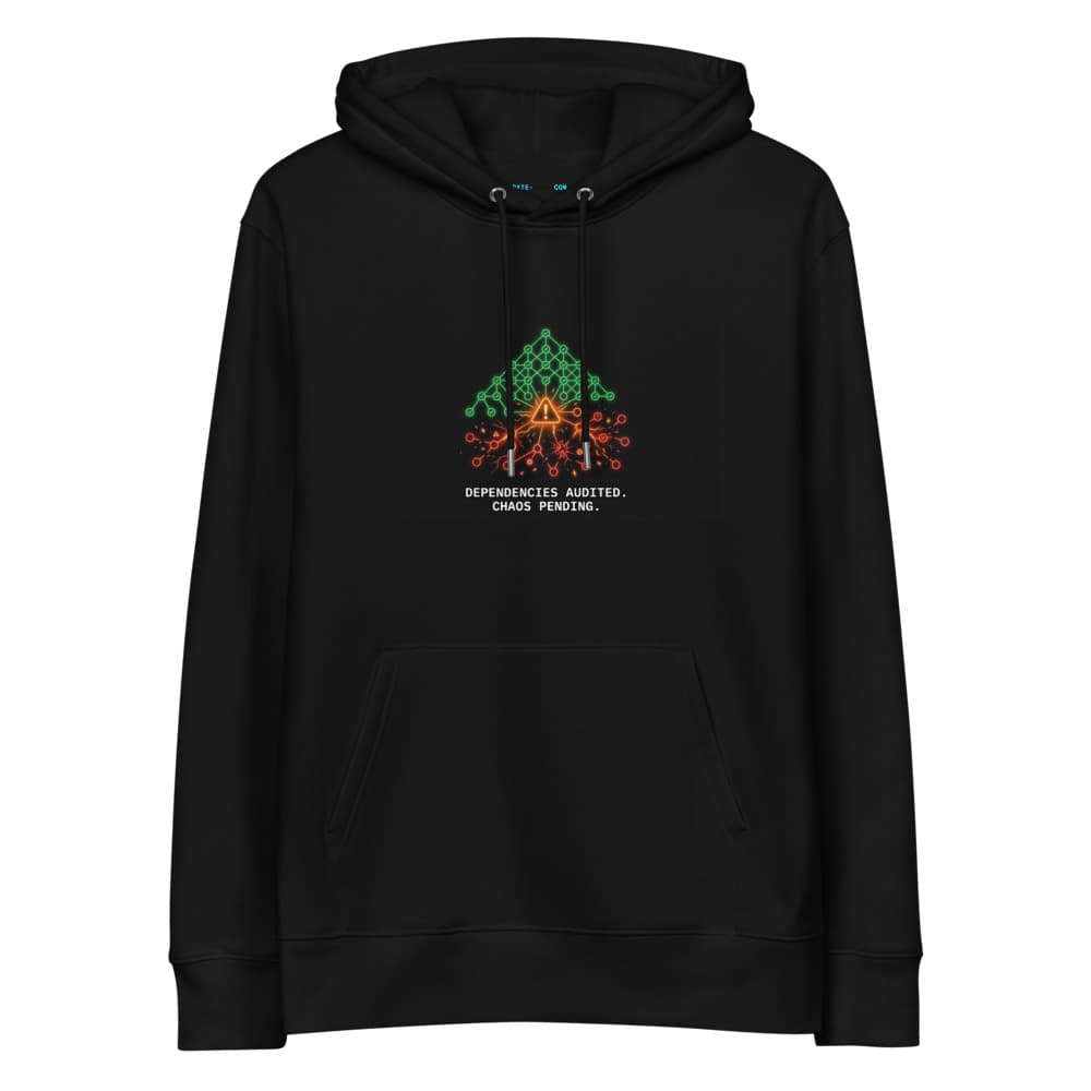 Ethical Hacker Hoodie — Coding Hoodie by ByteWear — view 5