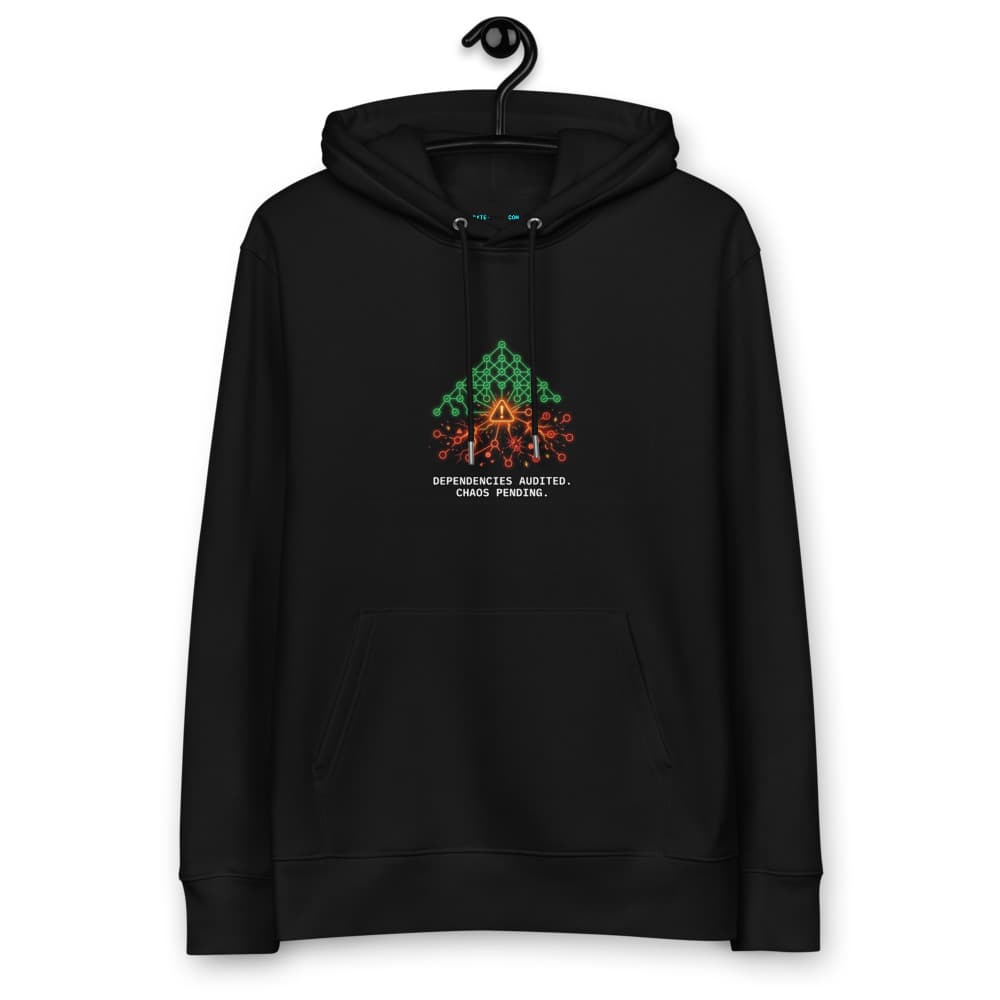 Ethical Hacker Hoodie — Coding Hoodie by ByteWear — view 7