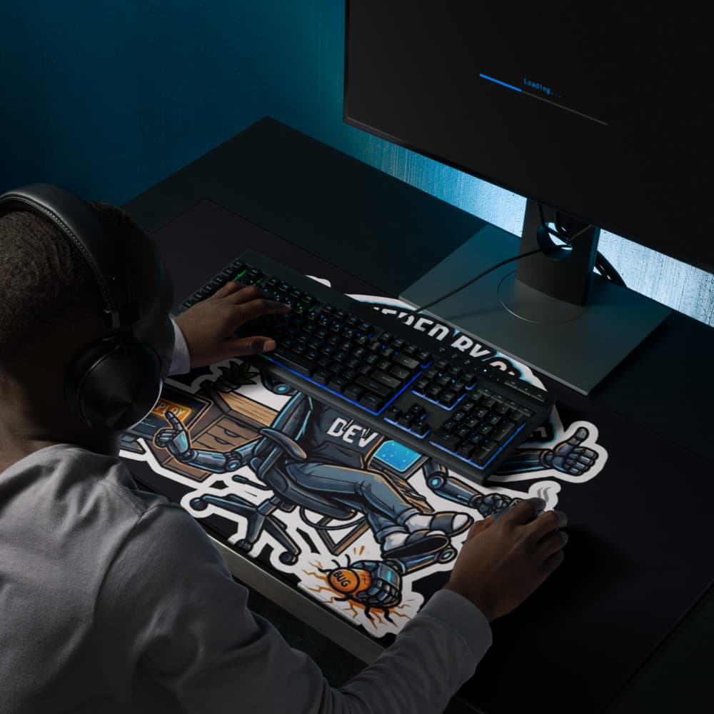 POWERED BY CLAUDE — Developer T-Shirt by ByteWear — view 6