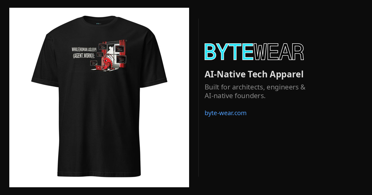 ByteWear — Coding Clothing & Developer T-Shirts